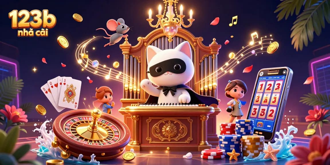 Experience thrills at 123b nhà cái with vibrant casino elements and entertainment.