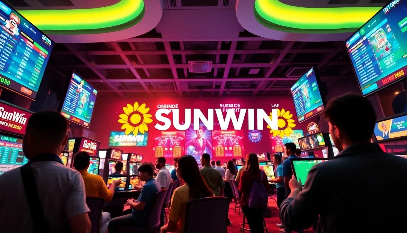 SUNWIN online betting community engaging in diverse gaming activities