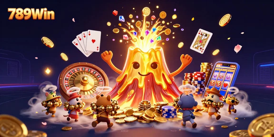 Experience the thrill of winning with 789Win; a vibrant 3D casino adventure filled with treasures and excitement.