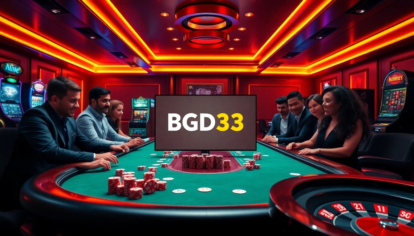 BDG33 offers a thrilling online casino experience with vibrant gameplay and exciting gambling options.