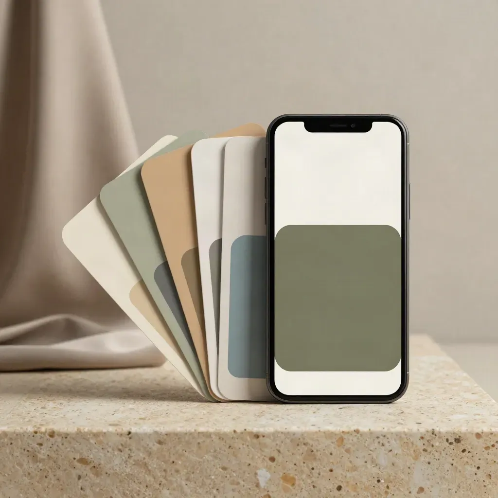 Mavi vurgulu sosyal medya şablon kartları, telefon maketi ve kapak plakalarıyla premium set.