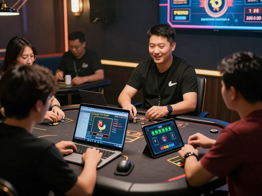 Engage in đá gà trực tiếp with live dealer excitement, showcasing interactive betting moments in online gaming.