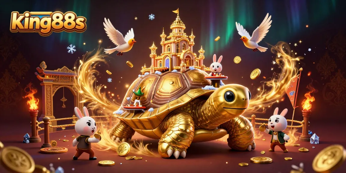Experience grand wins at king88s with thrilling gambling adventures involving a golden tortoise and rabbit dealer.